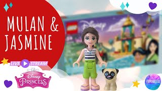 Mulan & Jasmine - Lego Disney Princess live stream, build and cosy chat