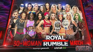 2022 WWE Women's Royal Rumble Participates (19 Announced)