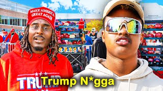 Donald Trump Holds Rally At SVSU! *BRAWL, RALLY EXPERIENCE*