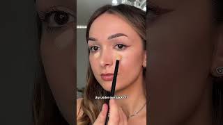 DRY SKIN CONCEALER HACK 👀