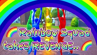 No one MESSES with *RAINBOW SQUAD* in O.G FORTNITE..