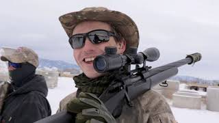 Airsoft In A Montana Winter