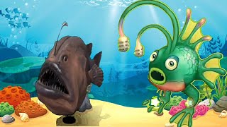 My Singing Monsters Phangler with Angler inside an Aquarium #msm #mysingingmonsters #games