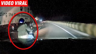 Motor 'layan lap' terIanggar kereta di Karak