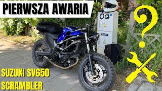 Pierwsza awaria mojego motocykla. Co się stało?