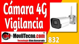 🥇 Mejor CÁMARA de Vigilancia con Tarjeta SIM【 🏆 MovilTecno 832 】