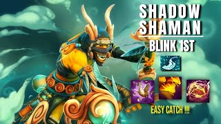 Shadow Shaman Initiator Blink 1ST and Easy Catch!!! | DOTA 2 #dota2 #dota2indonesia #dota2gameplay