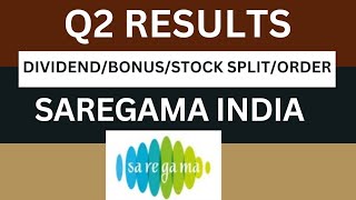 saregama india Q2 Results 2025 | saregama india Results Today | saregama india Share Latest News