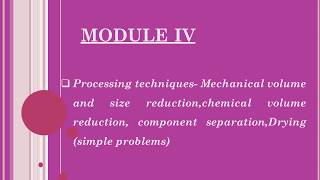 Part 1 MSW Processing Techniques