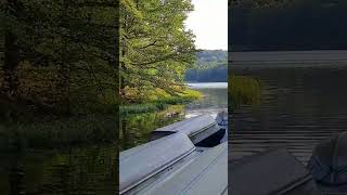 Boat rental dock at Yellowwood Lake in Yellowwood State Forest, Nashville Indiana