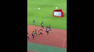 Fred Kerley finally gets his get back #shorts #blowup #trackandfield #insane #viral #track