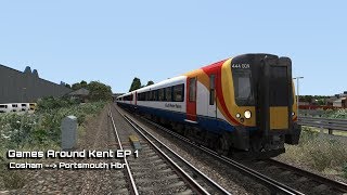 Games Around Kent EP1 | Cosham - Portsmouth Hbr | Trains Around Kent