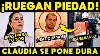 ¡RUEGAN PIEDAD! CLAUDIA SE PONE DURA  UBER PIDE DIALOGO