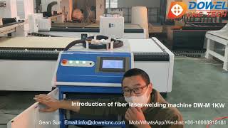 Manual type fiber laser welding machine 1KW