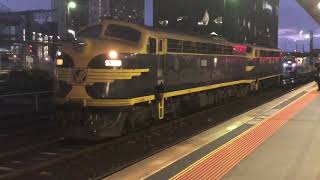 The Royal Train Return At Southern Cross