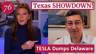 Texas SHOWDOWN! TESLA Dumps Delaware