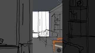 ✍ Diseño interior con inteligencia artificial + Dibujo digital #SketchUp #IPad #Sketch