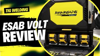 ESAB Renegade Volt Review - Part 2 - TIG Welding on the Battery Powered VOLT! 0447800880