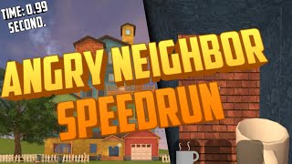 Angry Neighbor Speedrun (v. 3.2). RUS/ENG.