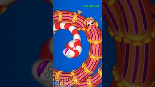 Worms zone snake 🐍🐍 001 sliter snake 😱😱#wormszone #shortsfeed #snakegame