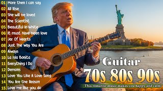 Top 30 Romantic Guitar Instrumentals for Lovers - Love Songs 70'S 80'S 90'S