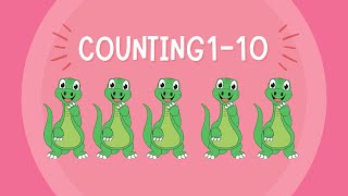 Count to 10 with Dinosaurs | Fun Dinosaur Counting Song for Kids