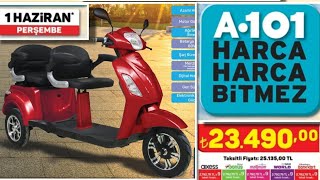 1 Haziran 2023 A.101'e Gelecek 3 Tekerlekli Moped VM4 +