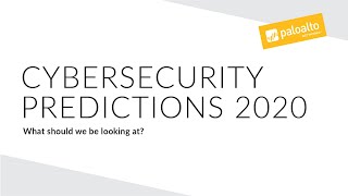 Asia Pacific Cybersecurity Predictions 2020