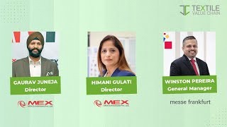 TVC Talks With Mr. Gaurav Juneja  , Mrs. Himani Gulati and Mr. Winston Pereira at Gartex 2024