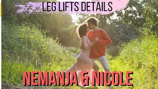 Kizomba Leg Lifts & Details - Part #2 - Nemanja & Nicole