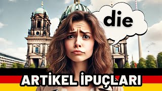 🇩🇪DIE Artikeli İpuçları