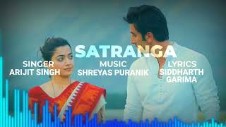 Satranga - Arijit Singh | Animal | Shreyas Puranik | Siddharth Garima