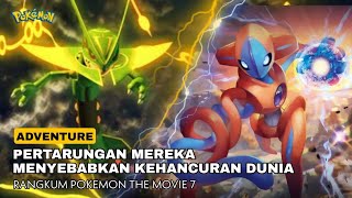 Kemunculan pokèmon alien deoxys menyebabkan kemarahan rayquaza |ALUR CERITA POKEMON THE MOVIE 7