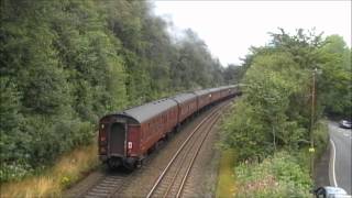 6201 at Mossley and Slaithwaite 19.8.11