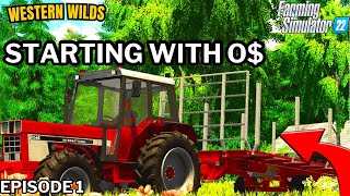 Starting with 0$, Building the Map Challenge | Farming Simulator 22