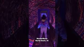 WonderWorks Tunnel in Myrtle Beach, SC. Maddie loves this place! #myrtlebeach #wonderworks