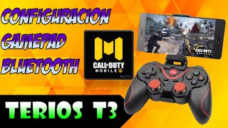 Como jugar Call of Duty Mobile con control inalambrico Terios T3