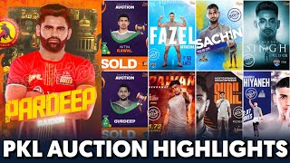 PRO KABADDI 2024 AUCTION ALL SOLD PLAYERS LIST || PKL 2024 AUCTION HIGHLIGHTS