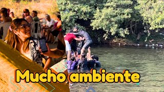 Asi pase la semana santa 🥴 nos divertimos en el río 🏊🏻‍♂️