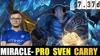 🤯 MIRACLE- [SVEN] HC 7.37D - DOTA 2 HIGHEST MMR #dota2    #dota2gameplay  #miracledota