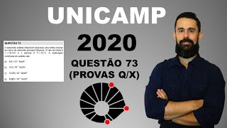 Exercício resolvido | Unicamp 2020 | Questão 73 | Dinâmica do Movimento Circular