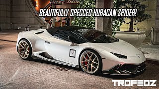 Best looking Lamborghini Huracan Spyder LP610-4 - Loud Accelerations!