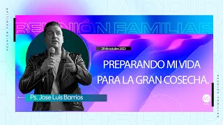 Mi misión: PREPARANDO MI VIDA PARA LA GRAN COSECHA | MCI Madrid 29 OCT 2023 | Ps. JOSE LUIS BARRIOS