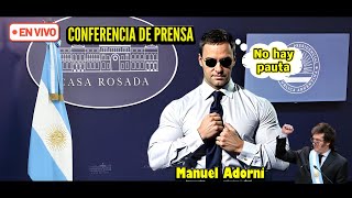 🗽🇦🇷🗽EN VIVO🗽🇦🇷🗽 CONFERENCIA DE PRENSA CON ADORNI [MODO CINE]