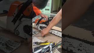 pengecekan peralatan #chainsaw #bpbd #pangandaran #trandingtopik #siagabencana #waspada