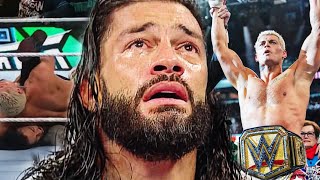 Roman Reigns Quits WWE after lost at WrestleMania 40?