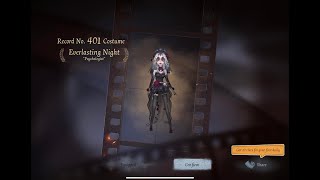 Psychologist's Everlasting Night Costume | Duo Hunters | Identity V