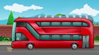 London Bus, Formation And Uses, Car Cartoon Video For Kids