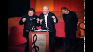 Randy Bachman & Burton Cummings are inducted into the CSHF - Award presented by Gordon Lightfoot