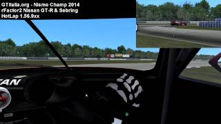 Nismo Nissan GT-R Sebring Hotlap - rFactor2